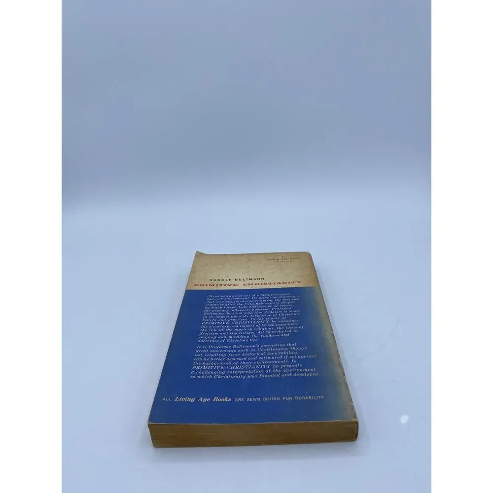 Shaping Doctrines of Christianity - Primitive Christianity by Rudolph Bultman